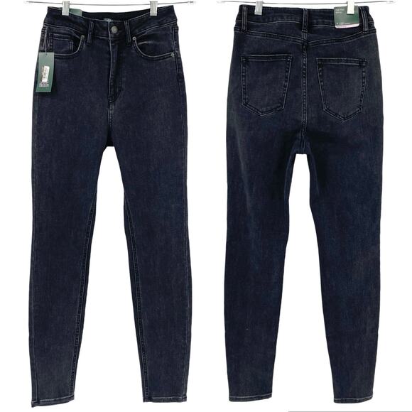WILD FABLE NWT High Rise Skinny Jeans Size 4 Charcoal Gray Stretch - Picture 1 of 7
